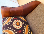 Western Leather Sofa by PAUL ROBERT