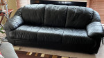 Sofa Couch Set - Real Leather