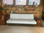 Mid Century Modern Sofa Futon