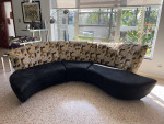 1980s Vladimir Kagan for Preview Sectional Sofa