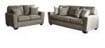Creeal Heights midnight blue fabric Sofa and Loveseat