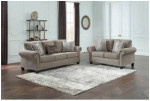 Shewsbury pewter shade Sofa and Loveseat