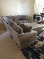 NEW Sectional Sofa ,Ottoman & Large area rug