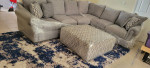 NEW Sectional Sofa ,Ottoman & Large area rug