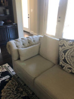 Two large designer sofa - Cloth