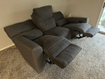 Modern Farmhouse Gray 86'' Power Sofa