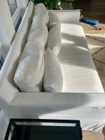 Pottery Barn York Slope Arm Deep Seat Slipcovered Sofa