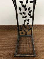 Leaf Design Sofa Side Table. Plant Stand. Free Standing Floor Shelf. Accent Tabl