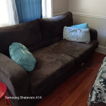 Love seat and sofa
