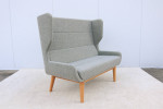 Modern Naughtone for Herman Miller Hush High Wing-Back 2 Seat Sofa