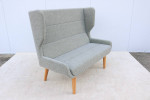 Modern Naughtone for Herman Miller Hush High Wing-Back 2 Seat Sofa
