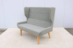 Modern Naughtone for Herman Miller Hush High Wing-Back 2 Seat Sofa