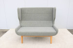 Modern Naughtone for Herman Miller Hush High Wing-Back 2 Seat Sofa