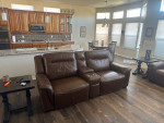 Amazing Leather Sofa and Love Seat