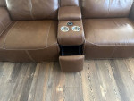 Amazing Leather Sofa and Love Seat
