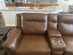 Amazing Leather Sofa and Love Seat