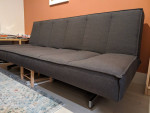 CB2 Flex Gravel Sleeper sofa