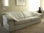 LEATHER SOFA made by Leather Center, USA