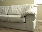 LEATHER SOFA made by Leather Center, USA