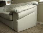 LEATHER SOFA made by Leather Center, USA
