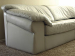 LEATHER SOFA made by Leather Center, USA