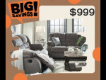 Ashley Reclining Sofa and Loveseat