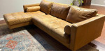 Leather sectional- Article Sven sectional sofa