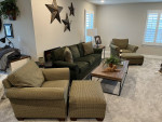 Stickley Sofa, chairs, ottomen