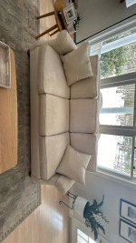 Sofa and two matching chairs