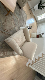 Sofa and two matching chairs