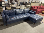 Joybird Briar Leather Sofa with Chaise