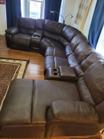Sectional sofa, 7 pc.