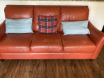 Italian Leather Sofa -Reduced Price!