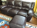 Leather Sofa/Loveseat/Chair/Ottoman