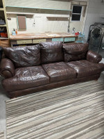 leather sofa