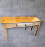 Light Brown Wood Sofa Table