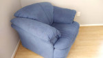 BLUE SOFA BY NATUZZI MADE IN ITALY LIKE NEW