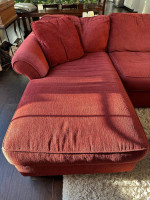 Sectional Couch with Full Sleeper Sofa