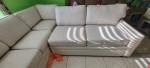 Sectional sofa w/pullout sleeper
