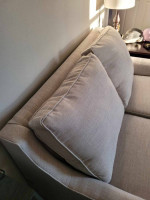 56.5'' Tan/Beige Sleeper Sofa
