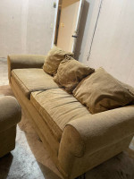 A two-month-newer sofa for quick sale.