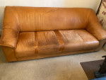 Leather IKEA Sofa