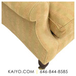 Edward Ferrell Striped Roll Arm Sofa (Was 5000)