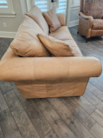 Custom 90" LEATHER Sofa