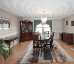 7 pc Cherry Dining room set, China cabinet, buffet & sofa table