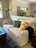 pottery Barn sofa