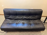 Serta Brown Convertible Sofa