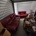 Leather sofa