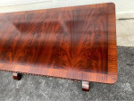 Regency Style Crossbanded Mahogany Sofa Table. Hekman Furniture CO.