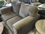 Gray Sofa , Loveseat and Ottoman